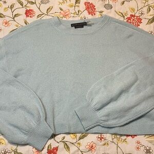 Alice + Olivia Classics Cropped Cashmere Sweater
